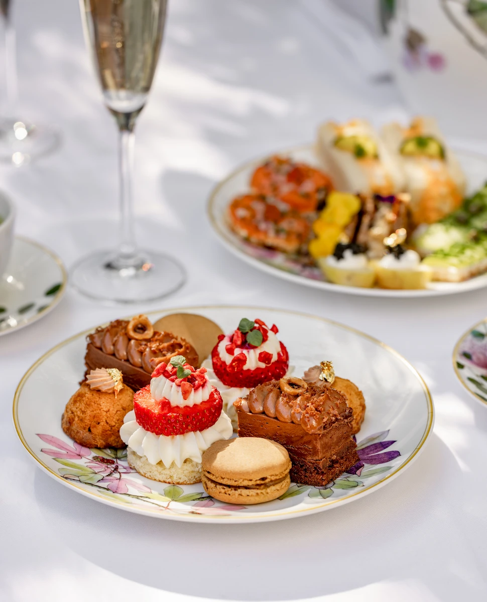 ホテル・ベル・エア アフタヌーンティー スイーツ｜ロサンゼルス