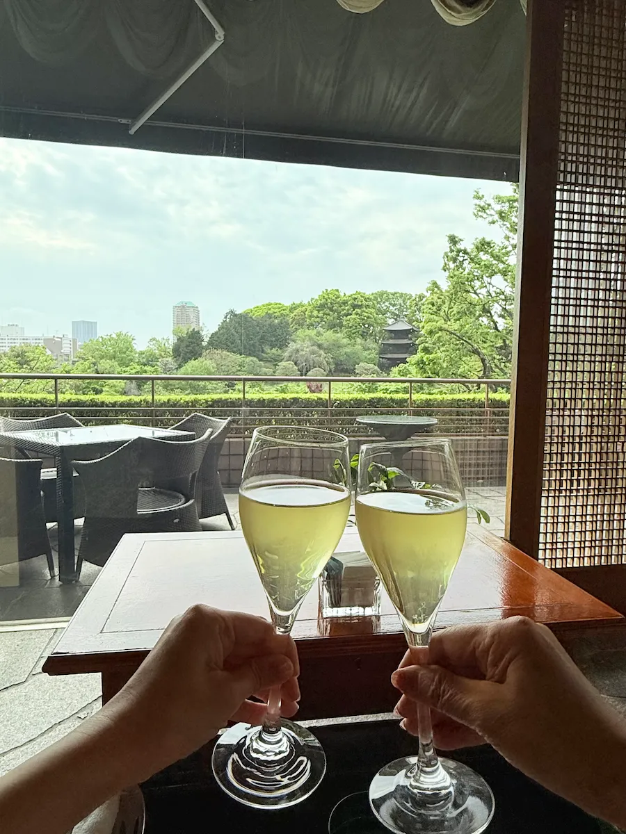 宇治茶アフタヌーンティー with 辻利兵衛本店のウェルカムティー