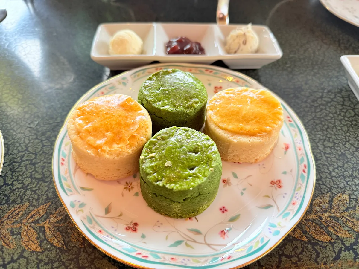 プレーン＆抹茶スコーン