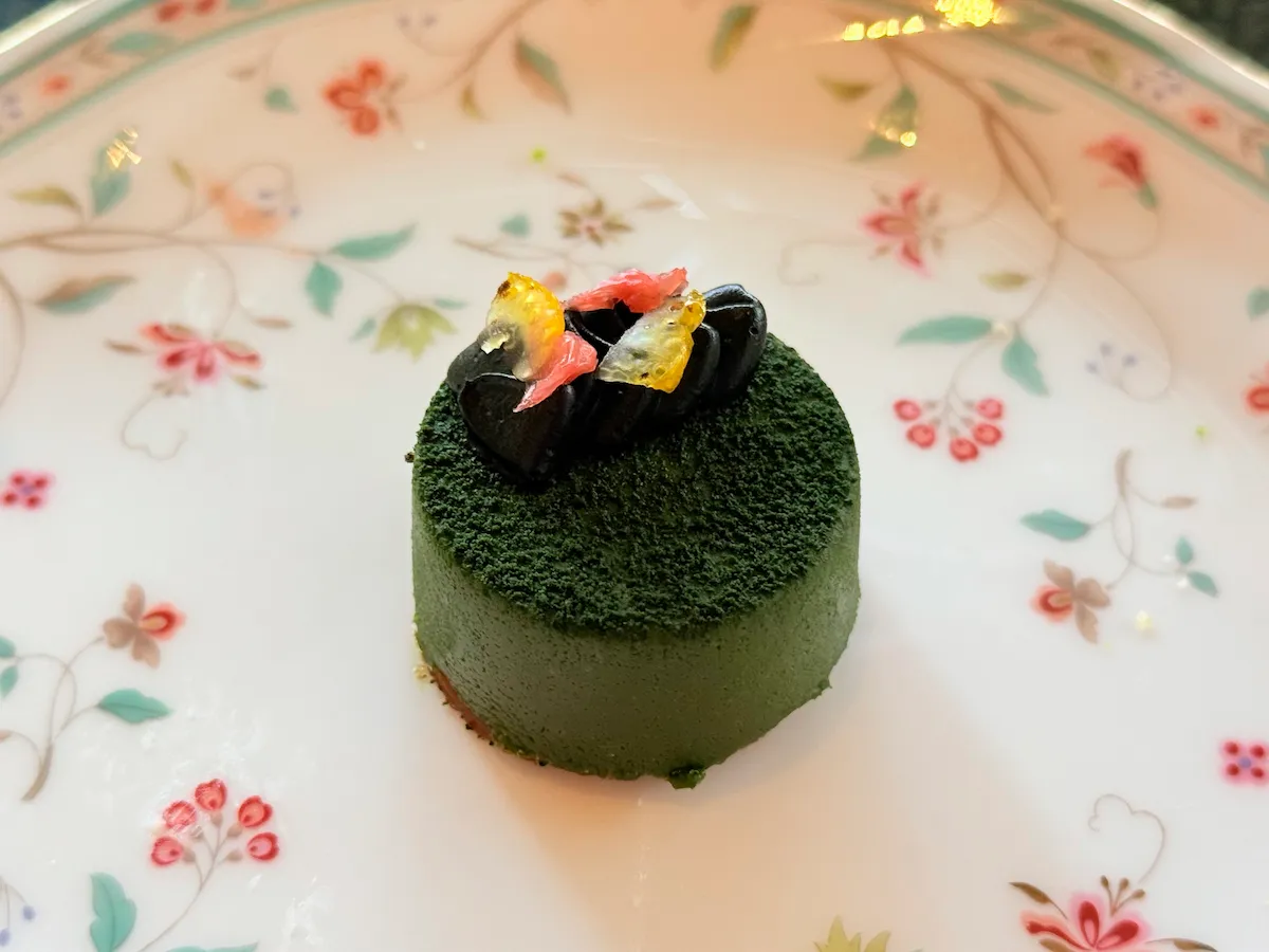 宇治茶アフタヌーンティー with 辻利兵衛本店の抹茶のテリーヌ