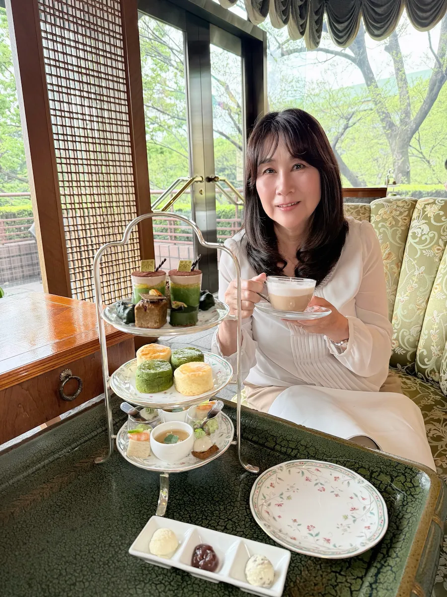 宇治茶アフタヌーンティー with 辻利兵衛本店（ホテル椿山荘東京）