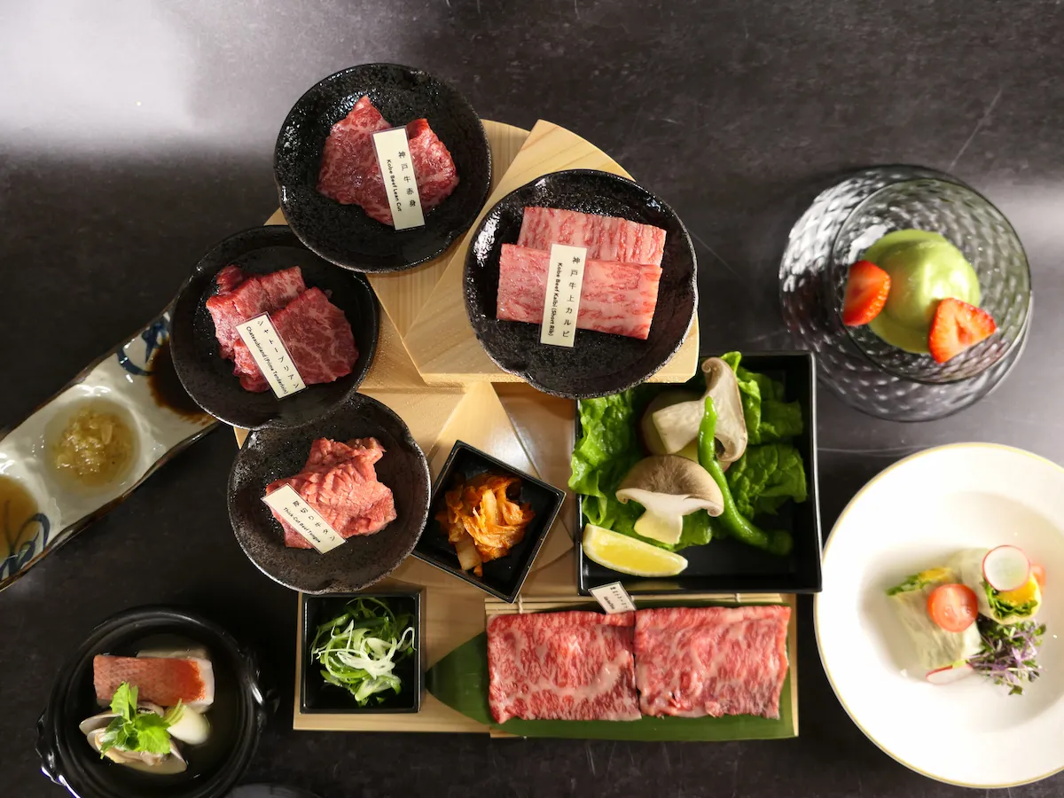 熱海パールスターホテル焼肉レストラン「和牛焼肉 舵 KAJI」メニュー