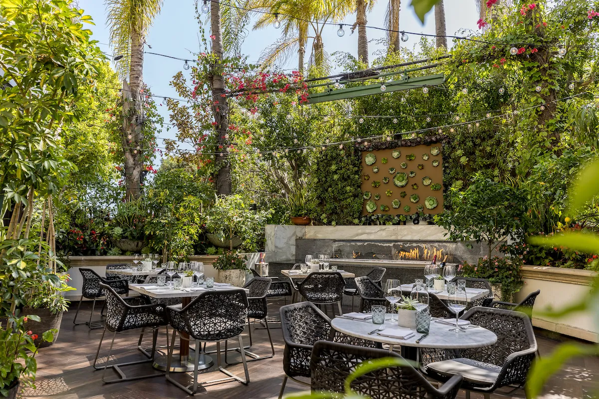 フォーシーズンズ・ロサンゼルス・アット・ビバリーヒルズのCulina Patio