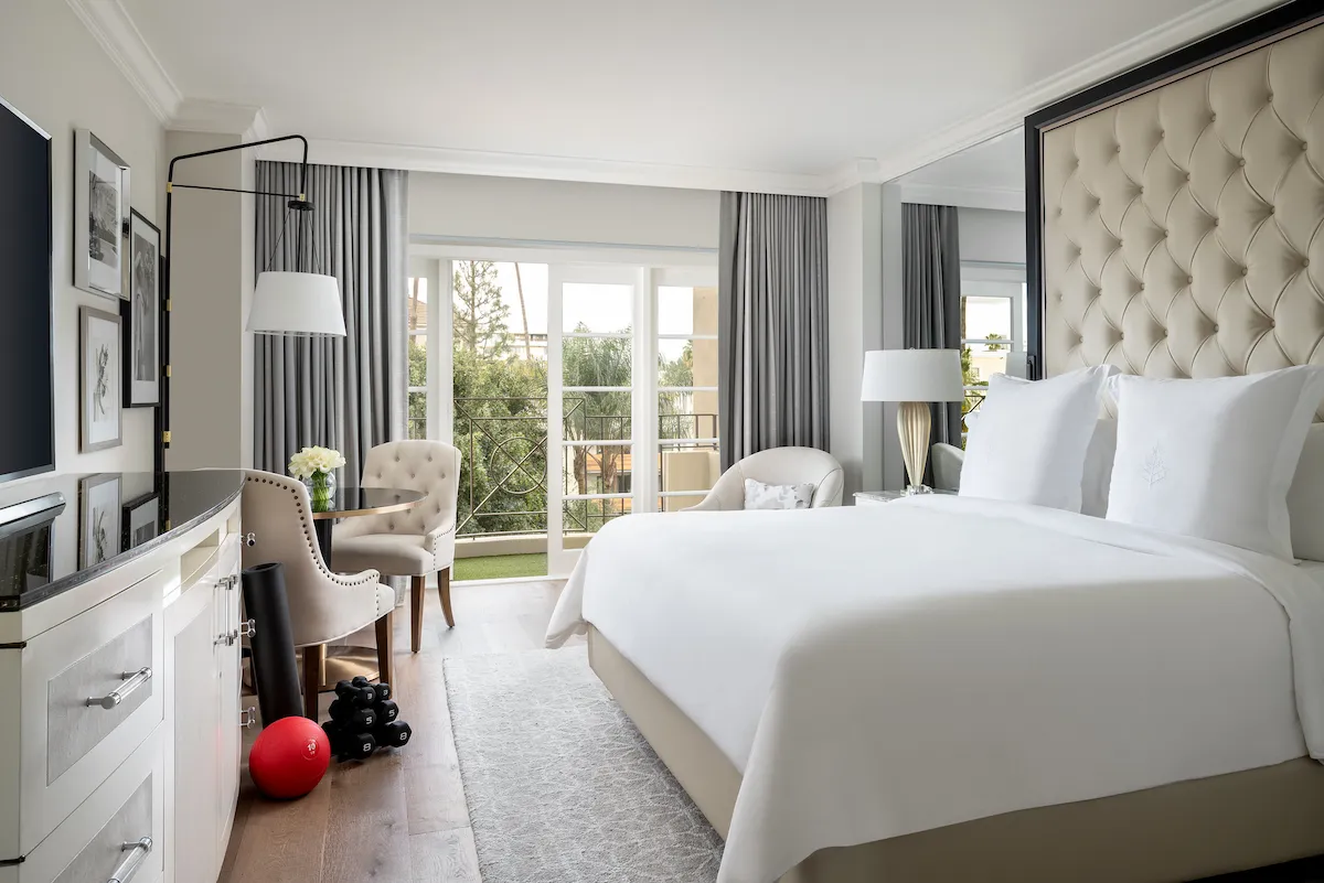 フォーシーズンズ・ロサンゼルス・アット・ビバリーヒルズの客室