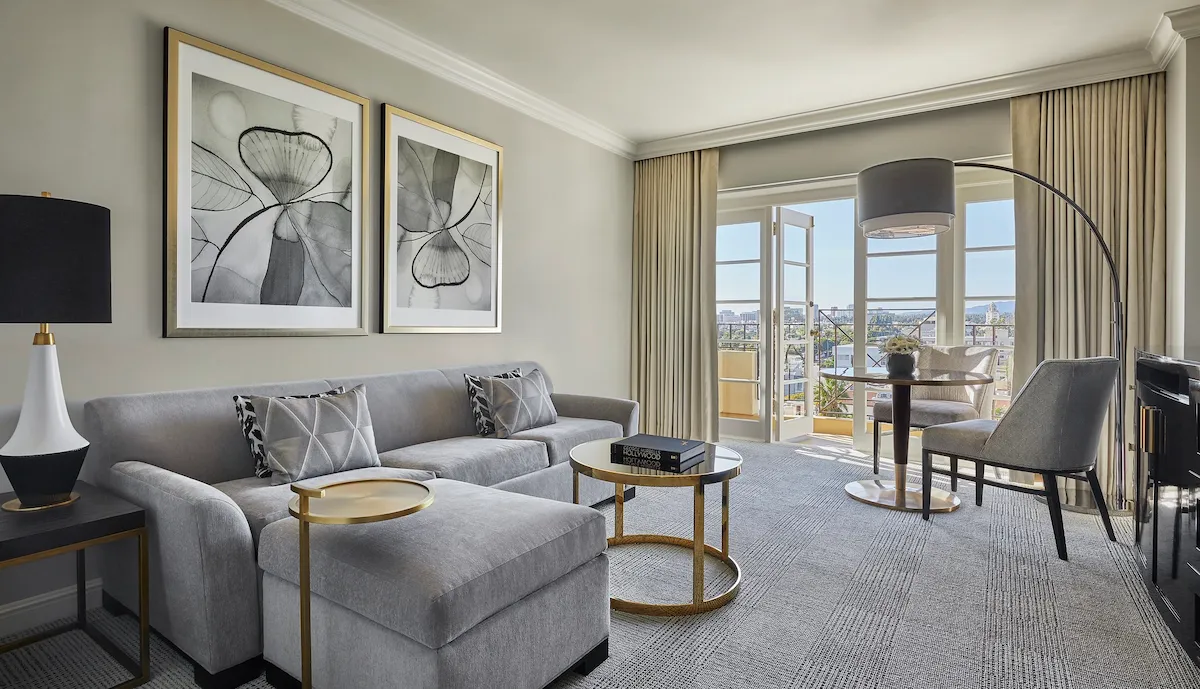 フォーシーズンズ・ロサンゼルス・アット・ビバリーヒルズの客室２