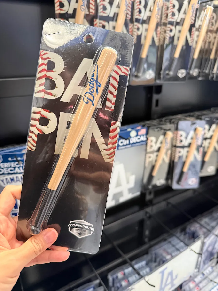 ドジャースクラブハウス(リトルトーキョー店)バットのボールペン