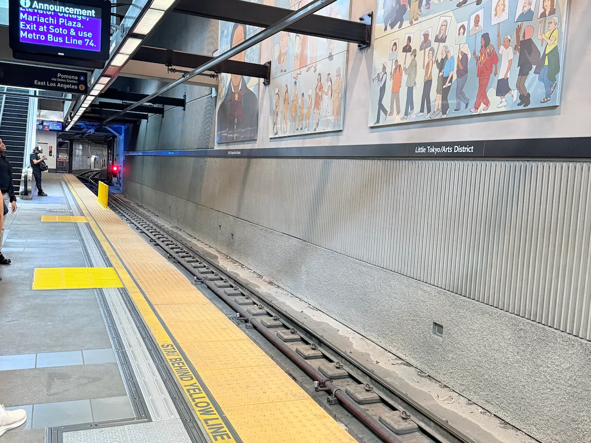 リトルトーキョーからユニオン駅へ