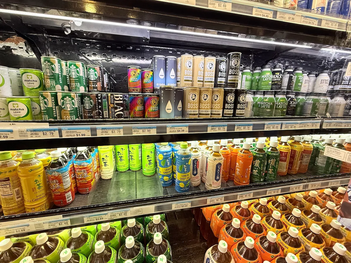お茶・NIJIYA MARKET(日系スーパー・リトルトーキョー)
