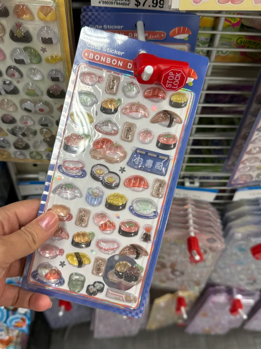 ボンボンドロップシール子供へのプチ土産にも◎・NIJIYA MARKET（日系スーパー・リトルトーキョー）