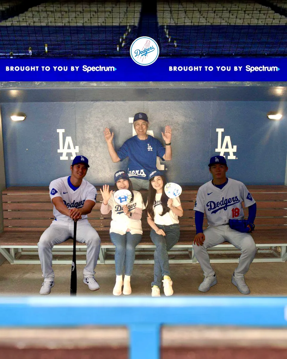 大谷さんと一緒に写真が撮れる！AR写真＆動画撮影