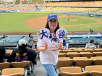 60代70代のドジャース観戦＠ドジャーススタジアム