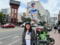リトルトーキョーミヤコホテルの大谷さん壁画