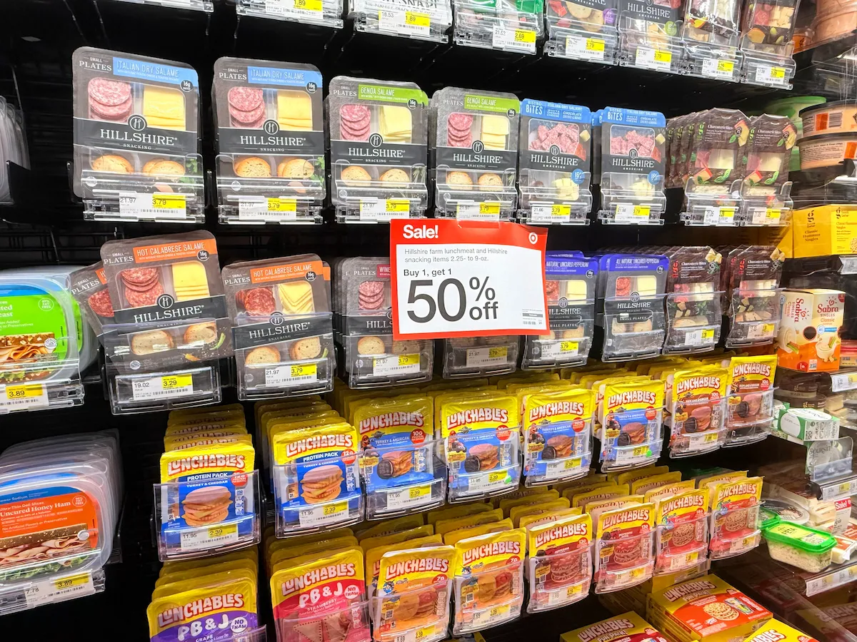 ワイキキのスーパーマーケット「Target」で売ってるハムが値引き