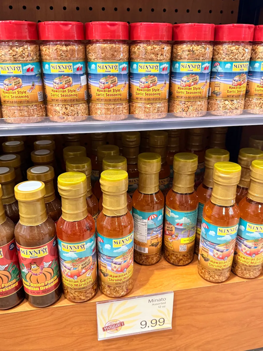 ワイキキHAWAIIAN CASUALSで売ってるMINATOのシュリンプソース