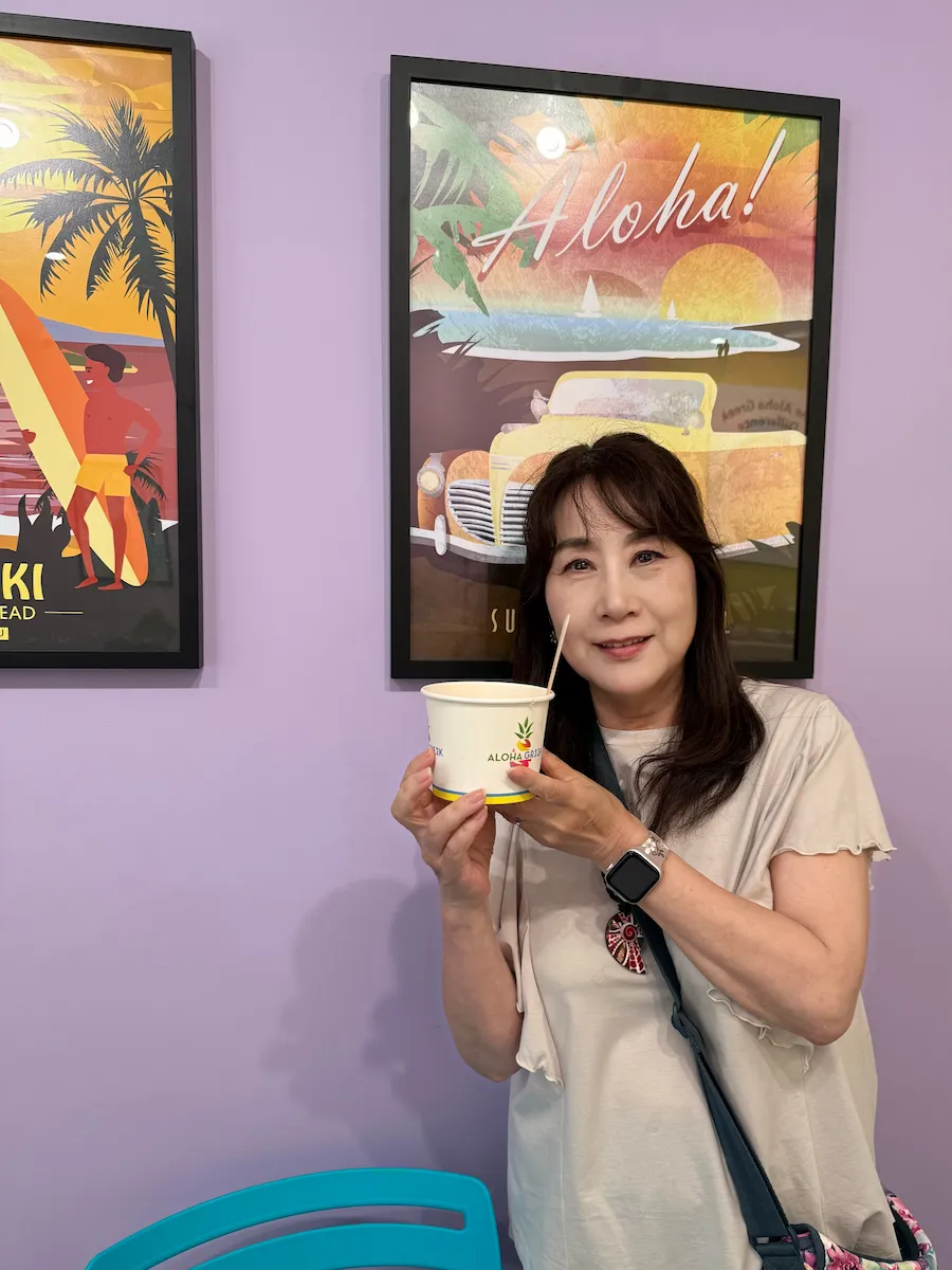 ハワイALOHA GREEKは店内も可愛い