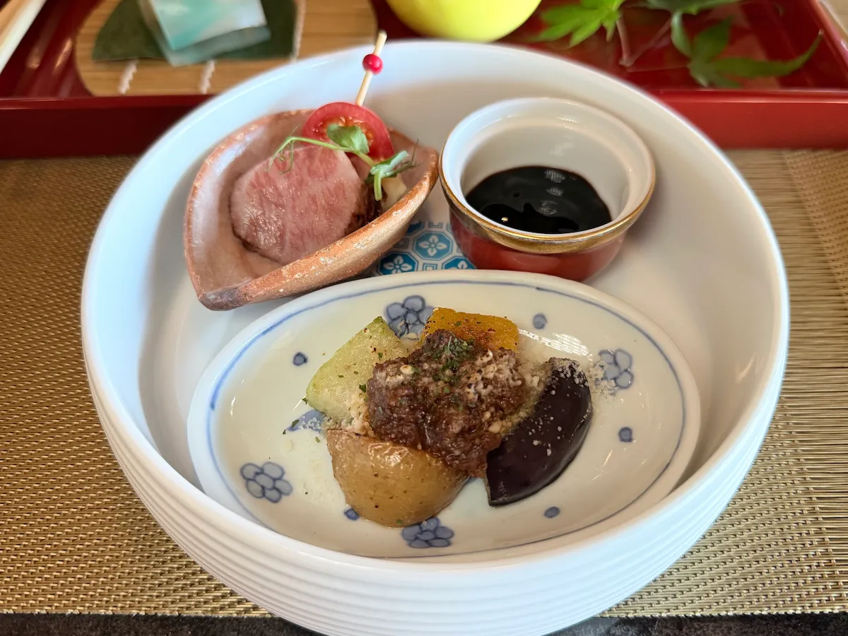 ヒルトン東京お台場「和のアフタヌーンティー」セイボリー