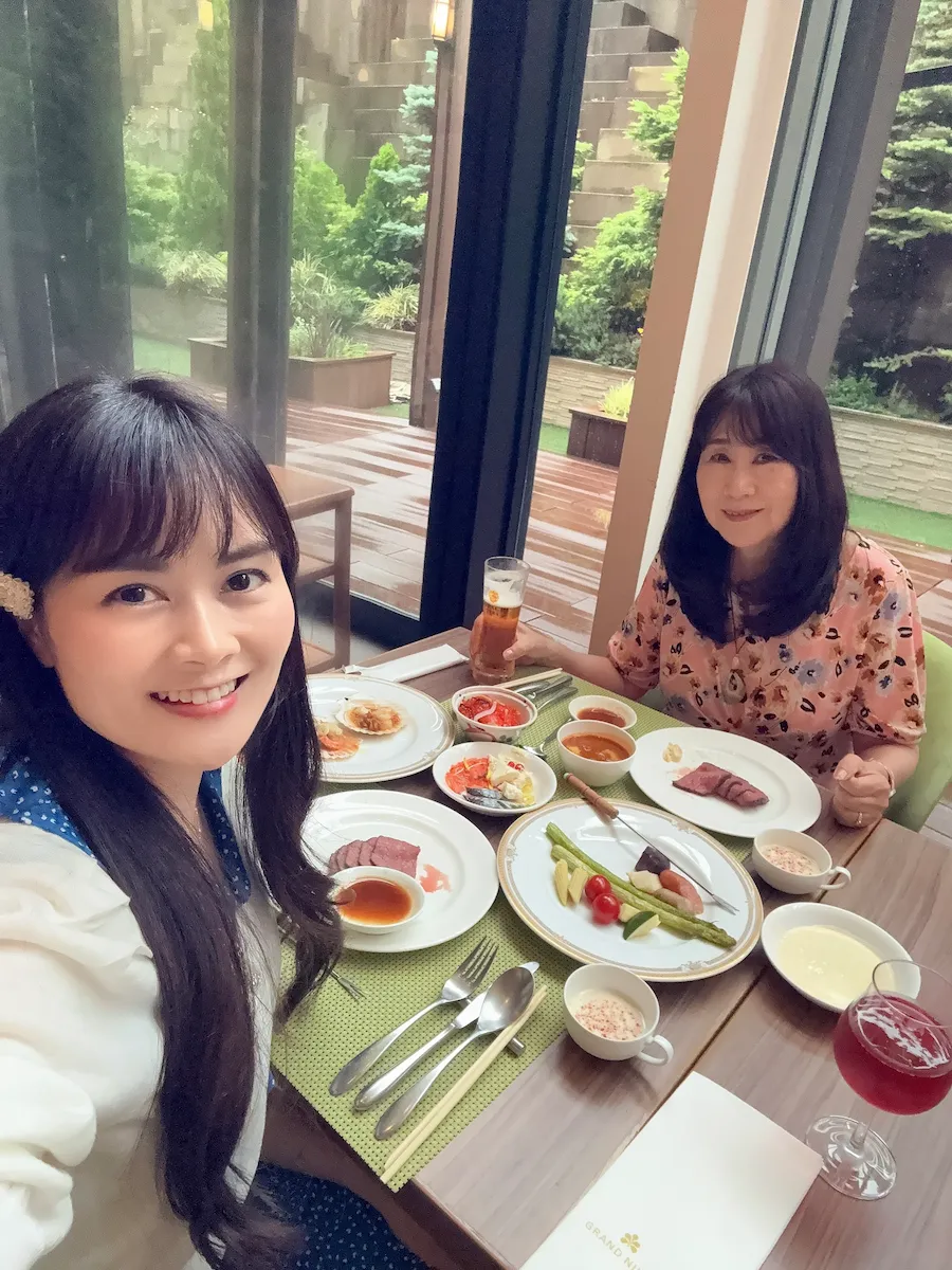 グランドニッコー東京台場ディナービュッフェ「北海道フェア」は母娘でも美味しく楽しめる