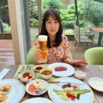 グランドニッコー東京台場「北海道フェア」でSORACHI 1984ビールを楽しむ60代編集長ままリン