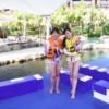 シンガポール・アドベンチャーコーブでシュノーケリング