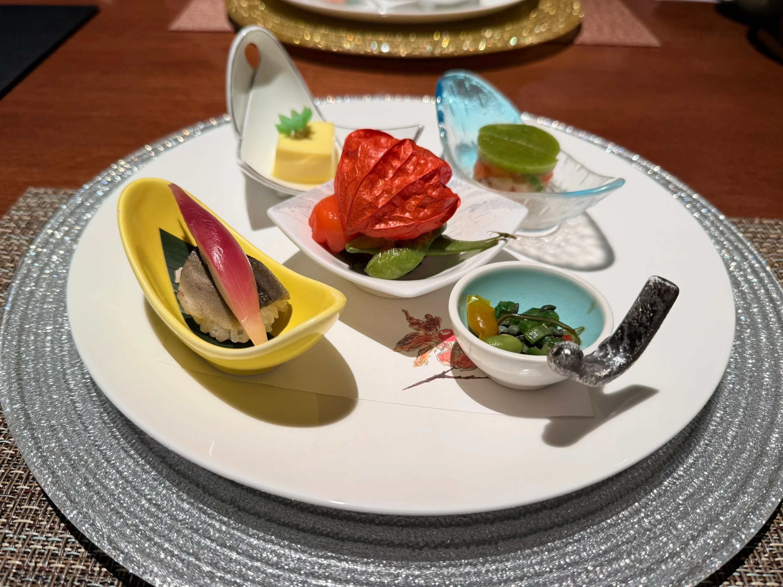 あうら橘の夕食・旬菜