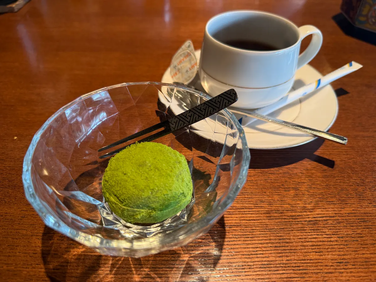 あうら橘の朝食のデザート
