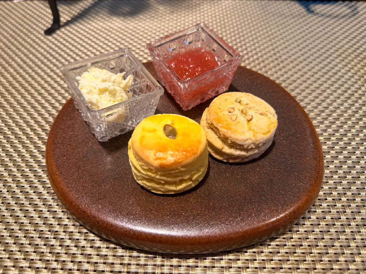ザ・キタノホテル東京 グルテンフリースコーン カボチャ 秋蕎麦