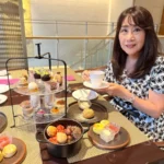 ザ・キタノホテル東京薫り栗のアフタヌーンティーを楽しむままリン編集長