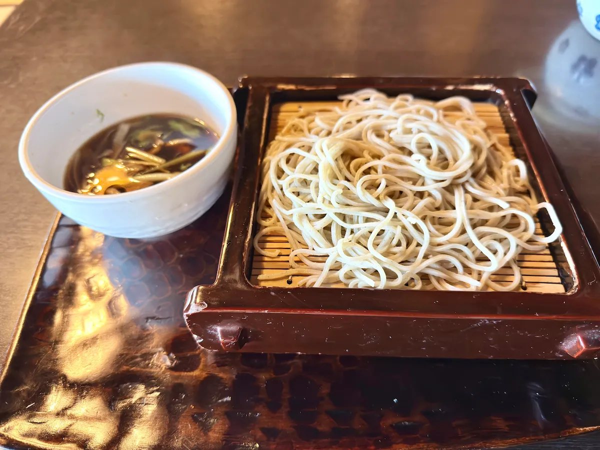蕎麦処「多賀」鴨せいろそば