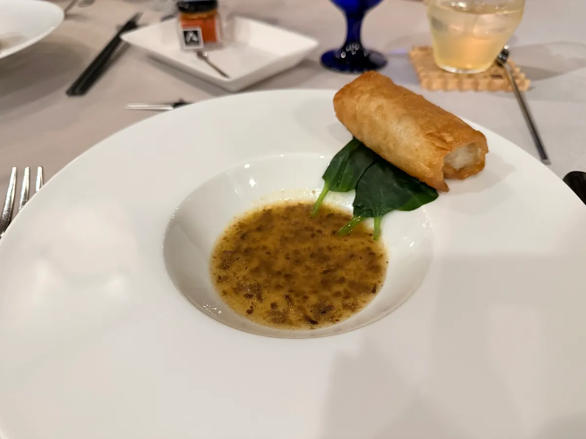 オーベルジュ フォンテーヌ・ブロー熱海夕食魚料理