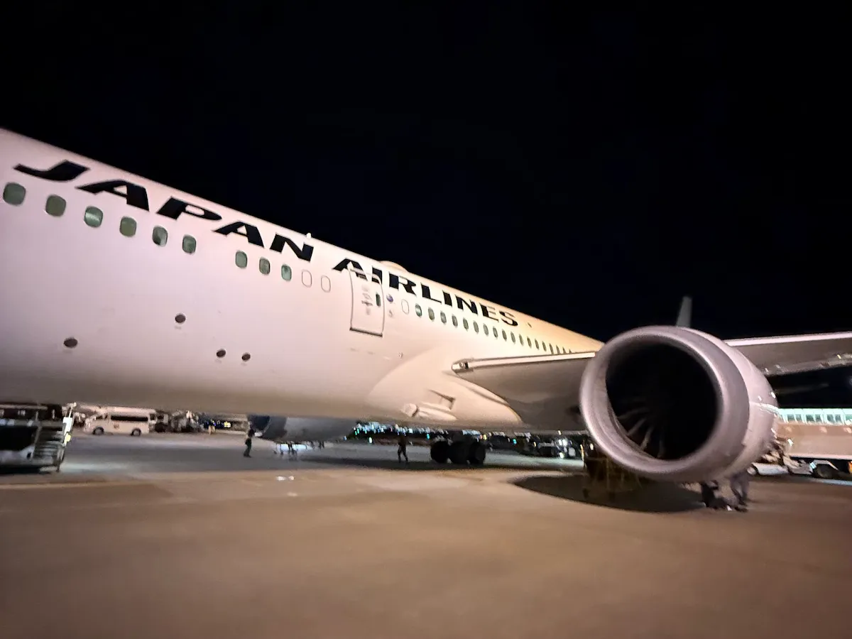 JAL飛行機